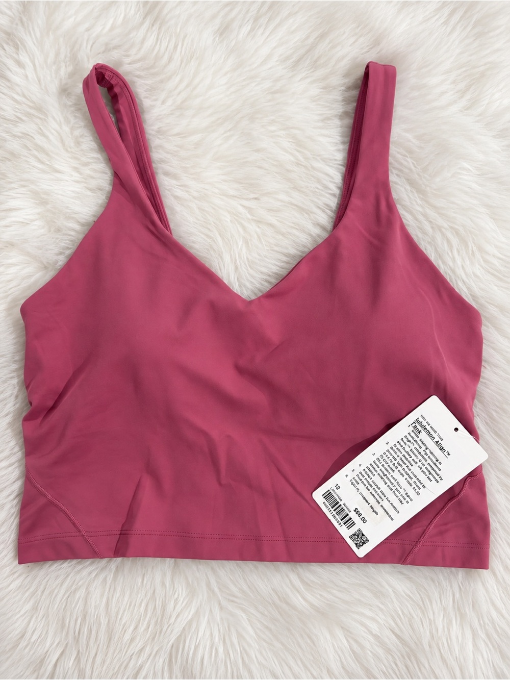 Lululemon Align Tank - Washed Mauve-size 12-NWT